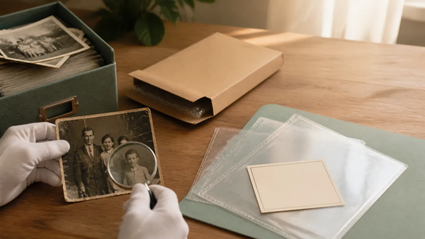 Photo Restoration Near Me: Local or Online? guide hero image